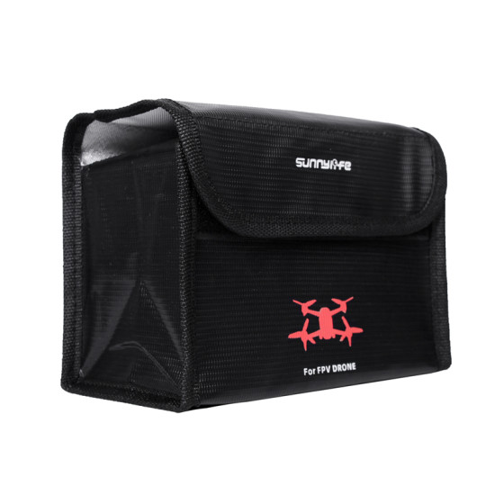 LiPo Safe Bag for DJI FPV Drone Goggles V2 Battery Accessories Explosion-Proof Storage Protective Fireproof Case Spare Parts