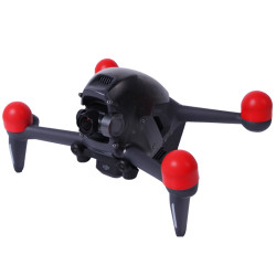 4pcs Motor Cover for DJI FPV Drone Accessories Kit Protectors Silicone Protective Guard Caps Sunnylife Spare Parts Combo Black