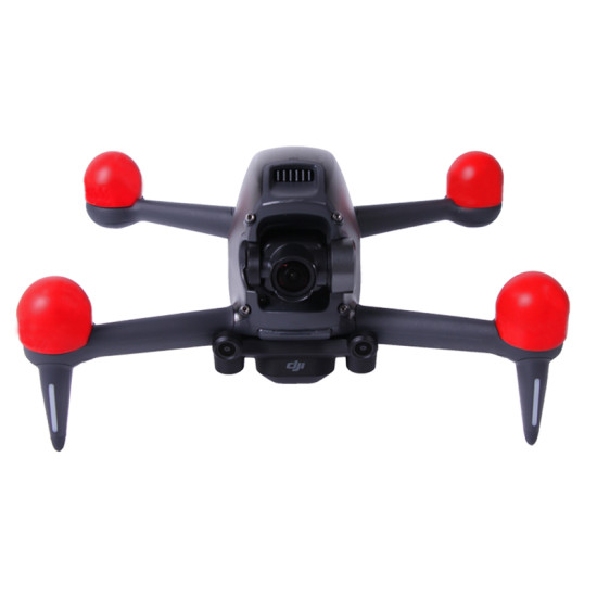 4pcs Motor Cover for DJI FPV Drone Accessories Kit Protectors Silicone Protective Guard Caps Sunnylife Spare Parts Combo Black