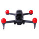4pcs Motor Cover for DJI FPV Drone Accessories Kit Protectors Silicone Protective Guard Caps Sunnylife Spare Parts Combo Black