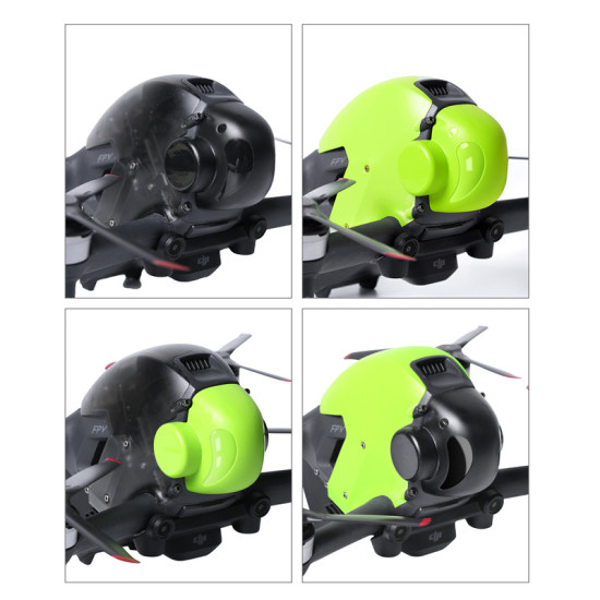 For DJI FPV Gimbal Cover Lens Protector Camera Cap Dust-proof Bump-proof Case Accessories Sunnylife Spare Parts