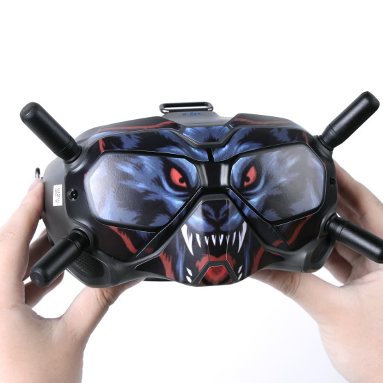Sunnylife Protective Stickers PVC Film Scratch-proof Decals Skin for DJI FPV Goggles V2 
