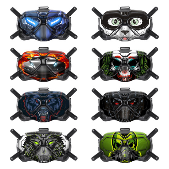 Sunnylife Protective Stickers PVC Film Scratch-proof Decals Skin for DJI FPV Goggles V2 