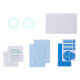 Sunnylife 2 Sets Protective Film HD Tempered Glass Film Lens Protector Scratch-proof for Insta360 GO 2
