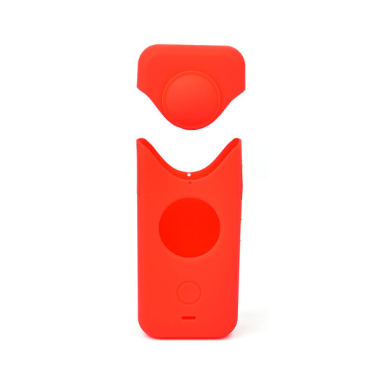 Silicone Cover for Insta360 One X2 Accessories Soft Case Shell Dustproof Camera Lens Cap Protector Sleeve  Housing Spare Parts