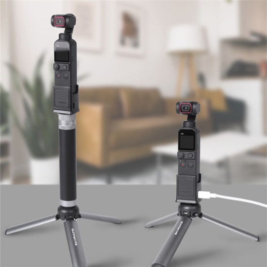Charging Base for DJI Osmo Pocket 2 Dual Type-C Ports 1/4 in Screw Hole Adapter Connector Sunnylife Spare Parts Combo