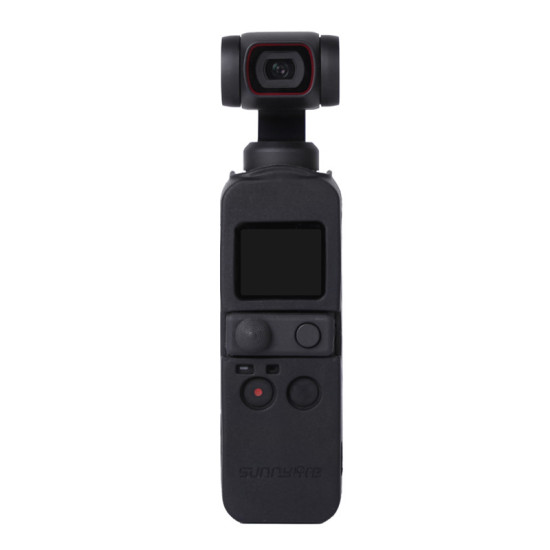 Silicone Cover Sleeve for DJI Pocket 2 Accessories Protector Case Housing Skin Shell Handheld Gimbal Camera Sunnylife Spare Parts