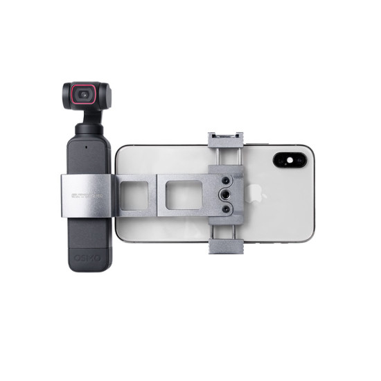 Phone Clamp For DJI Osmo Pocket 2 Creator Combo Accessories Kit Extension Rod Tripod Aluminum Metal Foldable Bracket Holder