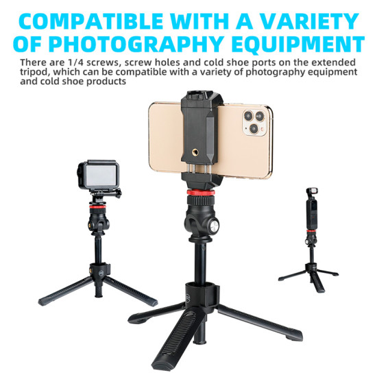 Extending Rod Tripod For OSMO POCKET / Pocket 2 / FIMl PALM 2 / GoPro camera Accessories Kit Extension Pole Expansion Set