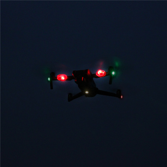 Drone Strobe Lights Chargeable 3 Colors 4 Modes Flashing Lamps Anti-lost Night Lighting for DJI Sunnylife Accessories