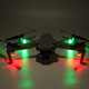 4pcs Night Flight Light Strobe Flash Mini Lamps Navigation Lights for DJI Mavic Mini 2 Mavic Air  Air 2S 2 FIMI X8SE EVO II 