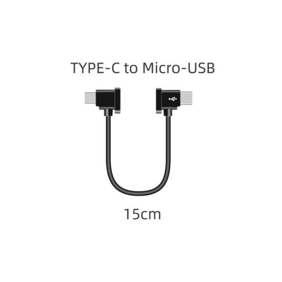 Data Cable for DJI FPV MINI 2 POCKET 2 MAVIC AIR 2 OSMO Pocket 15cm 30cm Flex TYPE C Lightning IOS Micro-USB Android  Air 2S 