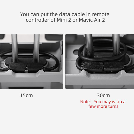 Data Cable for DJI FPV MINI 2 POCKET 2 MAVIC AIR 2 OSMO Pocket 15cm 30cm Flex TYPE C Lightning IOS Micro-USB Android  Air 2S 