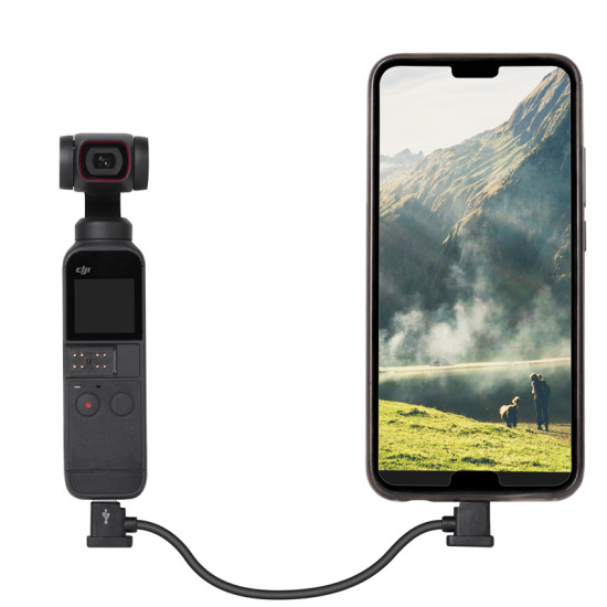 Data Cable for DJI FPV MINI 2 POCKET 2 MAVIC AIR 2 OSMO Pocket 15cm 30cm Flex TYPE C Lightning IOS Micro-USB Android  Air 2S 